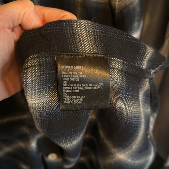 Freenote Cloth Woven Plaid Button Down - Picture 3 of 3